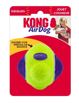 Picture of KONG AirDog Squeaker Knobby Ball Fetch Toy for Dogs